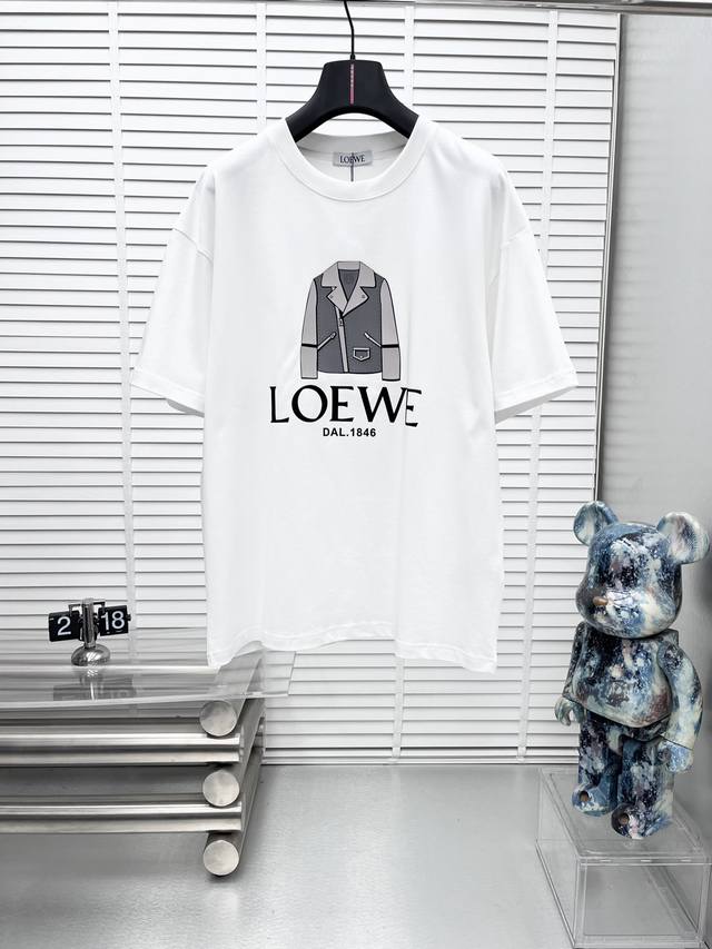 Loew*25Ss New Classic Print Short-Sleeve T-Shirt, a celebrity-endorsed style, ma