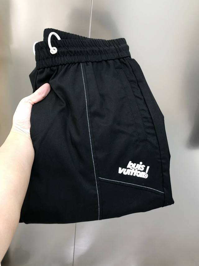 Lv Louis Vuitton 2025 Spring/Summer New Arrival Original Men's Casual Pants Wide