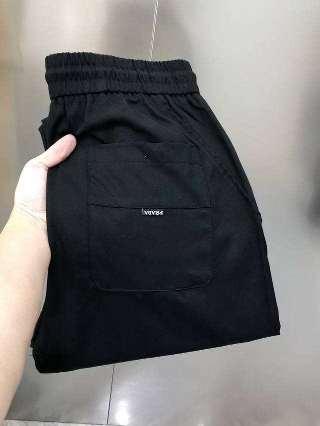 Ada Prada 2025 Spring/Summer New Original Men's Casual Pants, Sweatpants, Cargo