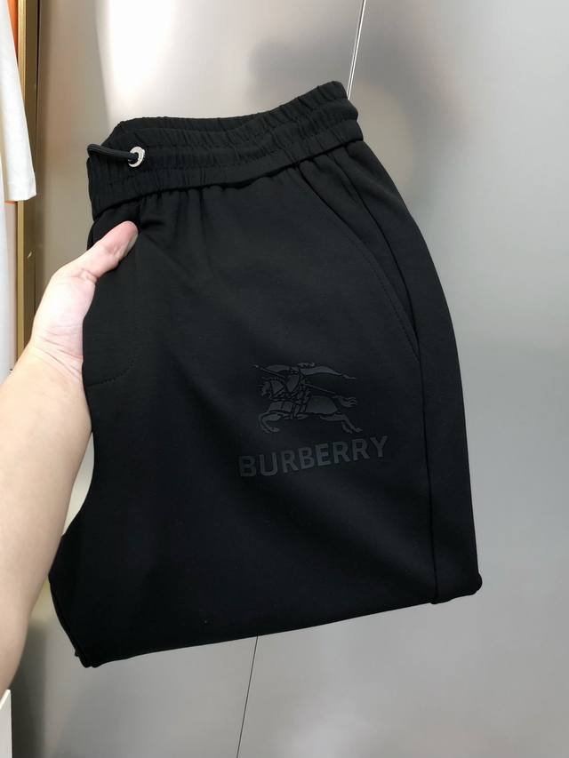 Burbe** Burberry 2025 Spring/Summer New Arrival Original Men's Casual Pants, Cou