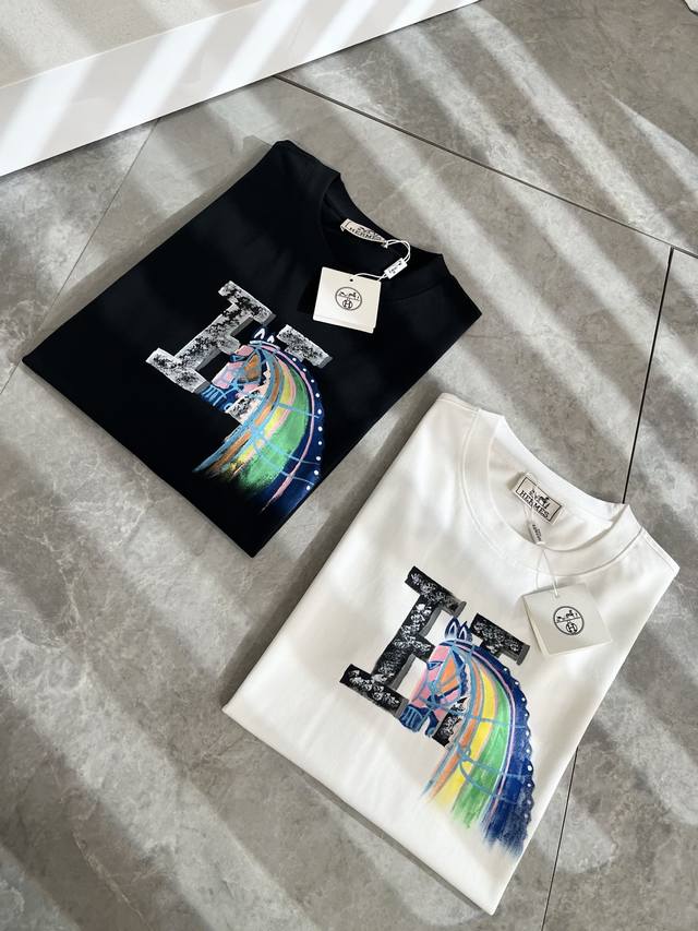 Her*Mes 2025 Spring/Summer New Men's Short-Sleeve T-Shirt, a newly upgraded vers