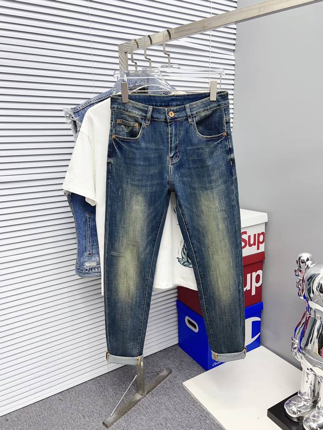 Armani 2025 New Arrival - High-Quality Jeans, 1:1 Original Replica, Suitable fo