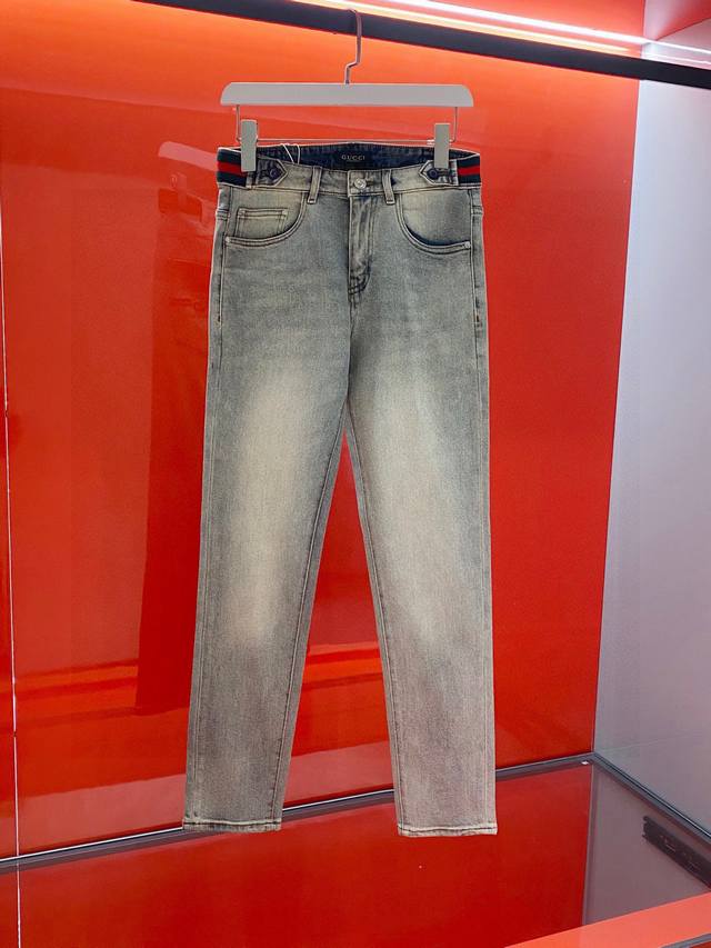 Price - Gucci 2025 Spring/Summer Collection Men's Versatile Slim-Fit Straight Le