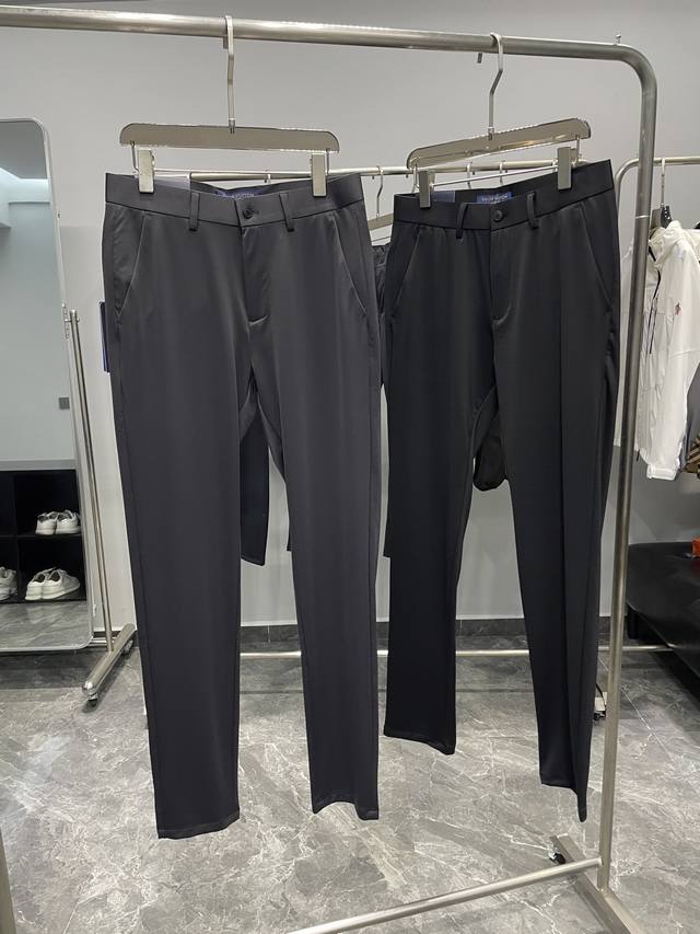LV25Ss Spring/Summer New Men's High-Quality Business Casual Trousers. A stylish