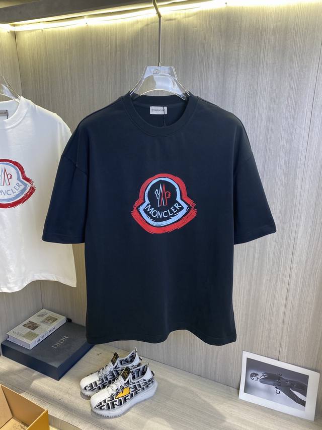 Moncler 2025 Spring/Summer New Arrival Original Men's Crew Neck Short Sleeve T-S