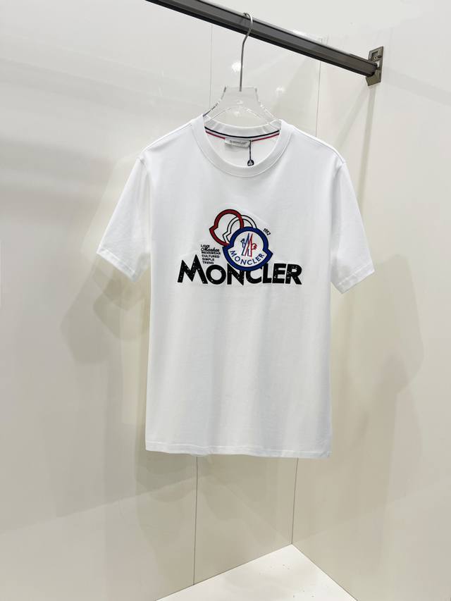 Moncler 2025 Spring/Summer New Unisex Short-Sleeve T-Shirt, Latest Exclusive Onl