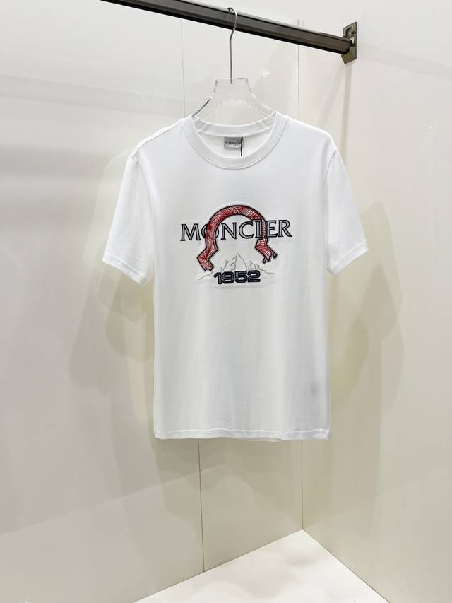 Moncler 2025 Spring/Summer New Unisex Short-Sleeve T-Shirt, Latest Exclusive Onl