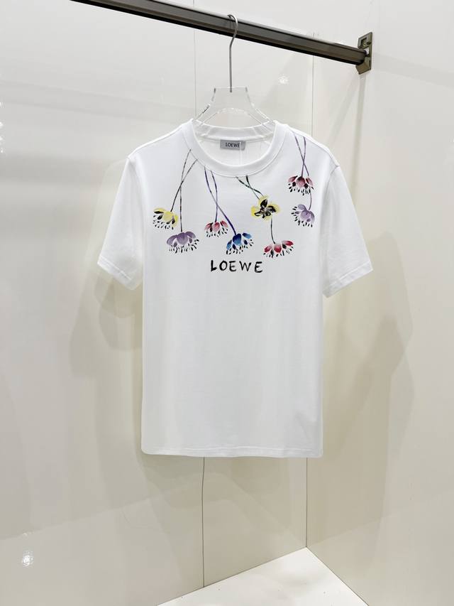 Loewe 2025 Spring/Summer New Unisex Short-Sleeve T-Shirt, Latest Exclusive Onlin