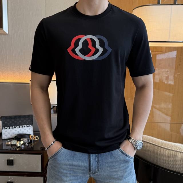 Moncler 2025Ss Year of the Snake Spring/Summer Premium Short-Sleeve T-Shirt, Of