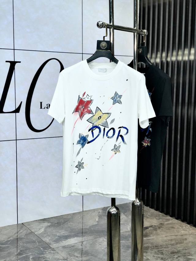 Dior 2025 Early Spring New Arrival - Latest Short-Sleeve Crew Neck T-Shirt, High