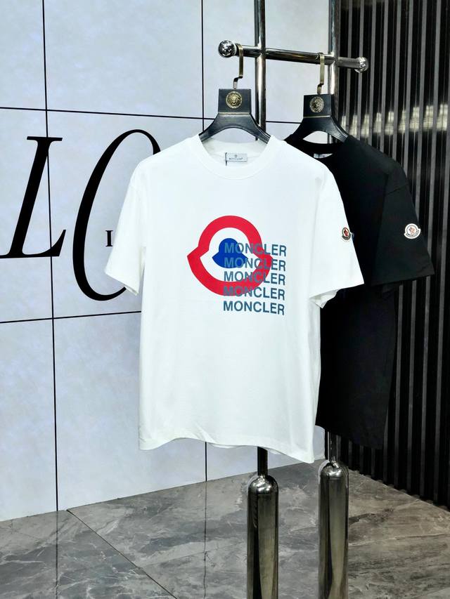 Moncler 2025 Early Spring New Arrival - Latest Short-Sleeve Crew Neck T-Shirt, H