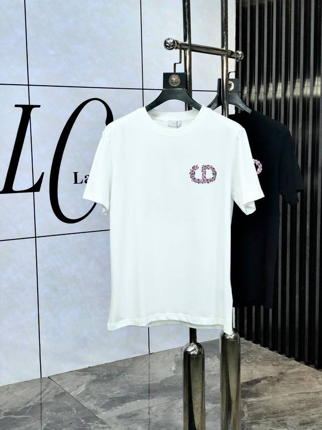 Dior 2025 Early Spring New Arrival: Latest Short-Sleeve Crew Neck T-Shirt, High