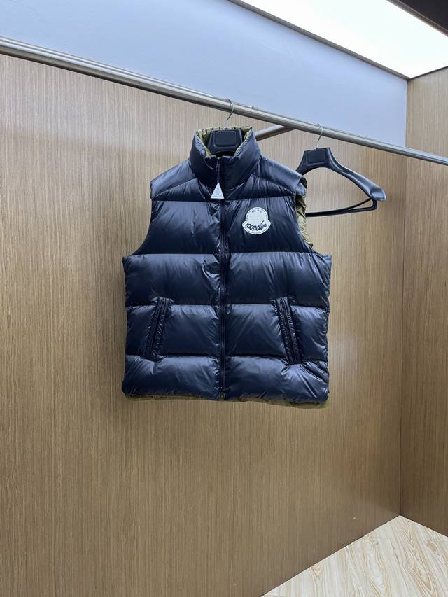 Autumn/Winter Down Vest Mon High-End Private Goods 2025 New Arrival Moner New Do