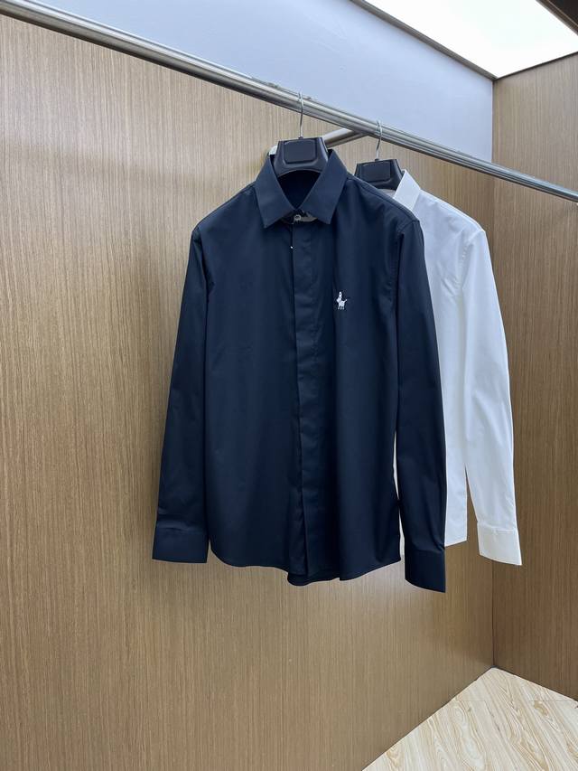 Rah Lauren SS Spring/Summer New Fashionable and Simple Long-Sleeved Shirt. This