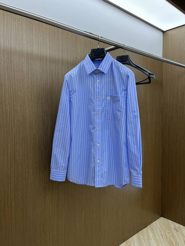 Autumn/Winter Guc Ss Spring/Summer New Fashionable and Simple Long-Sleeved Shir