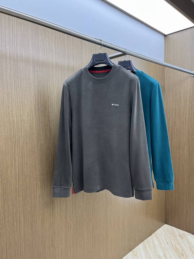 Price p Correction Kiton Autumn/Winter Base Layer Shirt. Made with warm ginger T