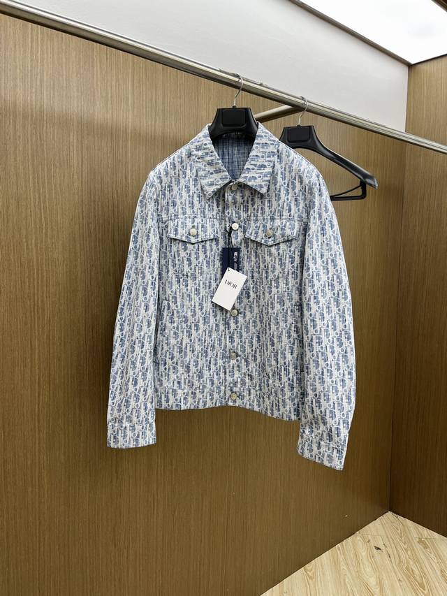 Dior All-over Print Denim Top for Fall/Winter | A Wonderful Collision of Retro