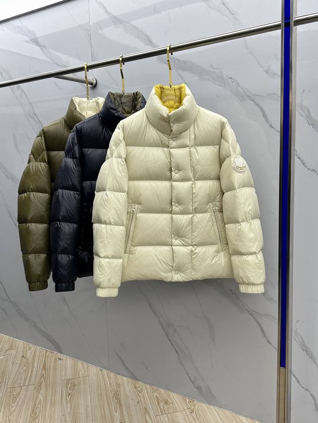 Moncler 2025 Autumn/Winter New Fashionable Casual Stand Collar Down Jacket, clas