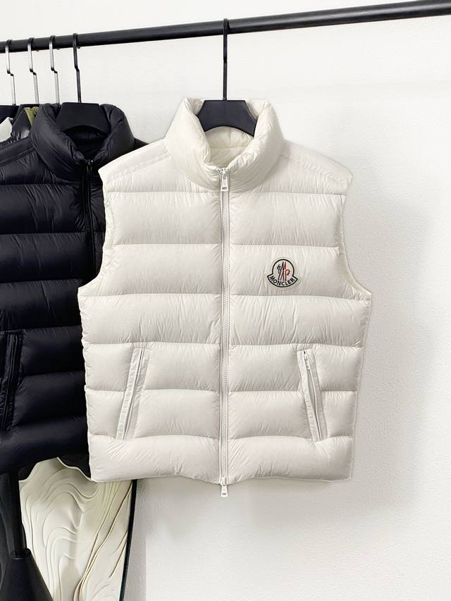 New Moncler 2025 Autumn/Winter Contrin Men's Down Vest Basic design, regular fit
