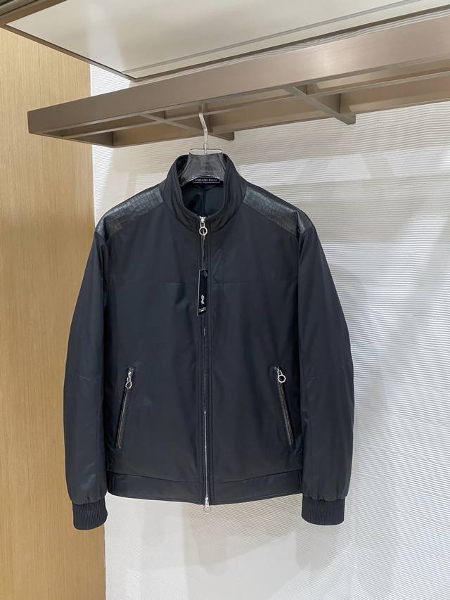 Stefan High-End Original Fabric Silk Light Waterproof Men's Genuine Leather Goo