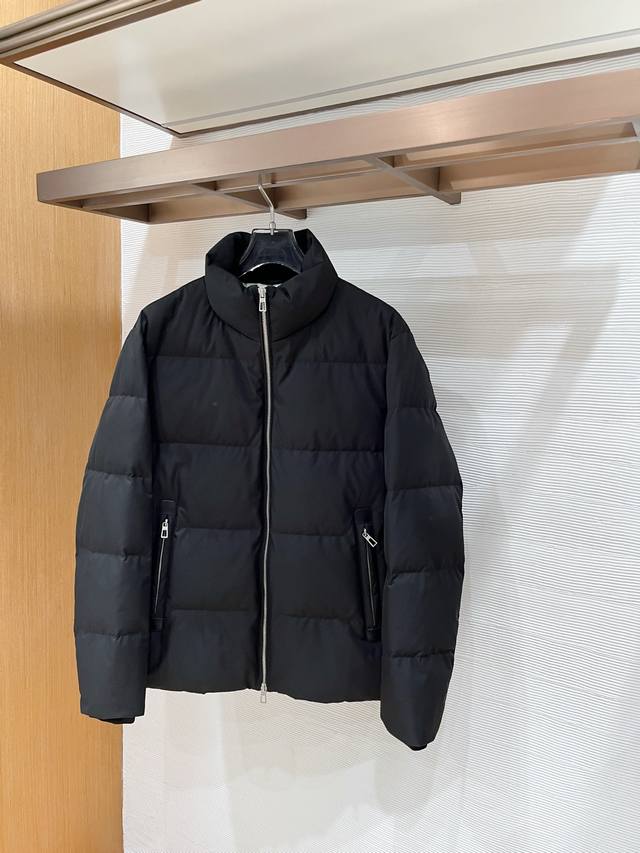 Loropiana L p Autumn/Winter Hot Classic Stand Collar Down Jacket Colors: Black,