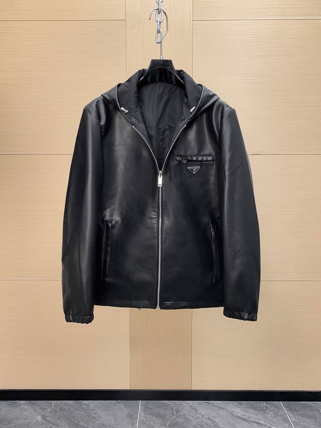 In Stock! Prada's Latest Top-Tier Reversible Leather Jacket. Prada released its