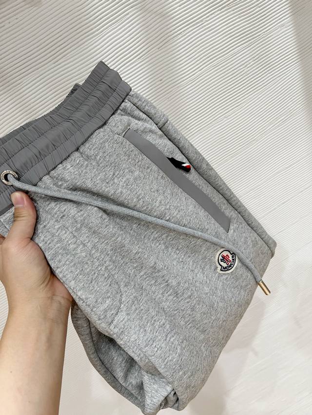New Arrival - 2025 Autumn/Winter# Moncler Mink Fleece-Lined Pants Fleece-lined