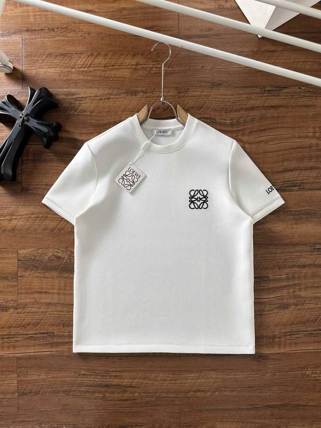 Loe#We 2025 Autumn/Winter Space Cotton Embroidered Logo Fashionable and Versatil