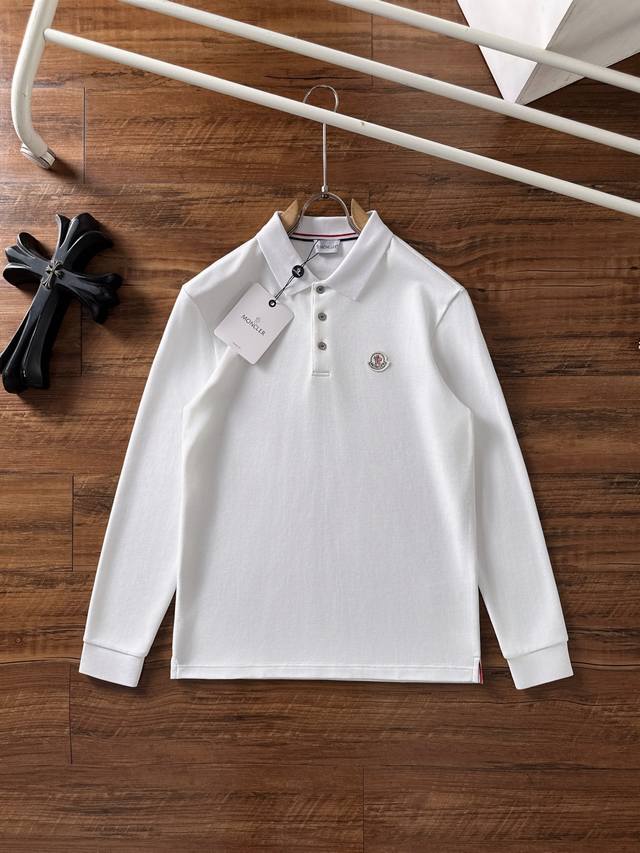 Moncler 2025 Autumn/Winter New Long-Sleeved Polo Shirt, Hong Kong Trading Compan