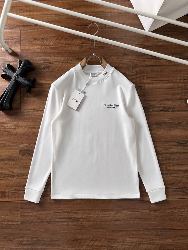 Dior 2025 Fall/Winter New Fashion Casual Long-Sleeve T-Shirt, made from selecte