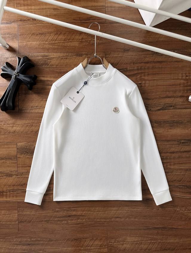 Moncler 2025 Autumn/Winter New Fashion Casual Long-Sleeve T-Shirt, made from se