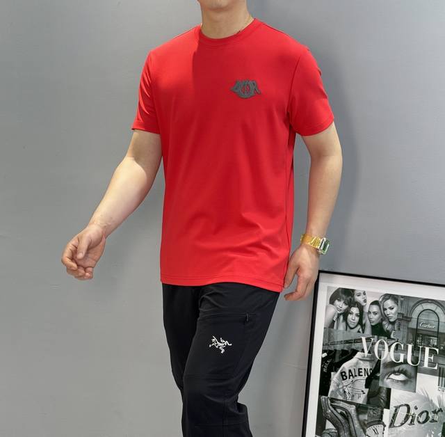 Dior 25S Modal T-shirt. Basic style, recommended by CD! A newly upgraded, versat