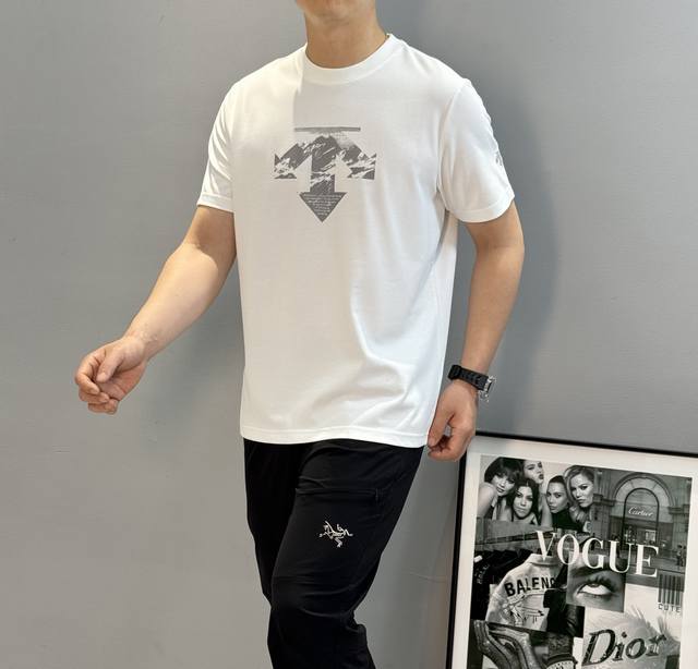 Descent* Basic T-shirt. New 25S style, unisex! Solid color recommended! Classic