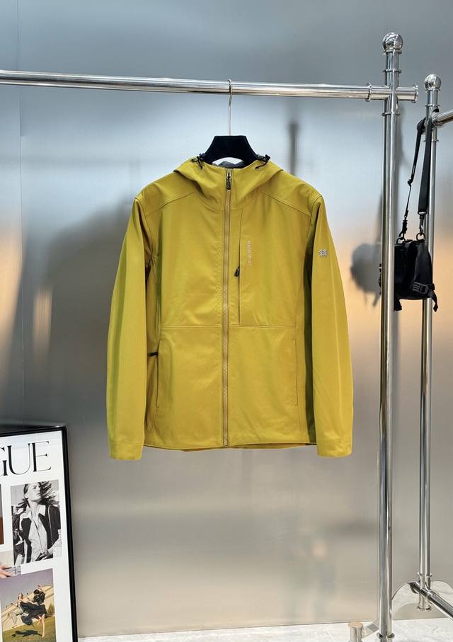 Kolon Sport All-Weather Water-Repellent Jacket, featuring bio-based fluorine-fr