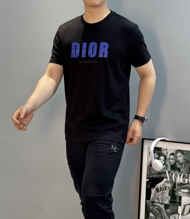 Top-tier style! Dior 25S new modal T-shirt. The most stylish piece of the seaso