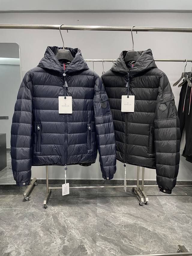 Men's Goose Down Jacket! Mon25Fw Autumn/Winter New High-Density Nylon Windproof