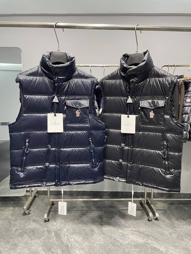 Goose Down Vest! Mon25Fw Autumn/Winter New Style Densely Woven Lightweight Nylo