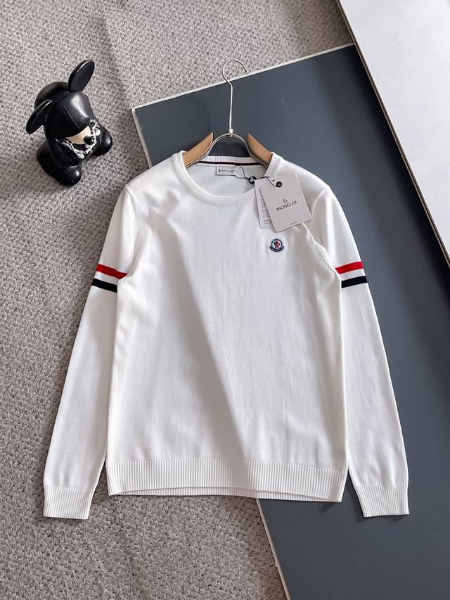 Moncler 2025 Autumn/Winter New Wool Sweater. High-quality Italian imported wool