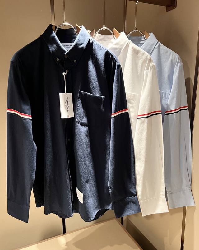 Thombrow*E 2025 Autumn/Winter New Shirt! Th*M Br*Wne long-sleeved shirt, creatin