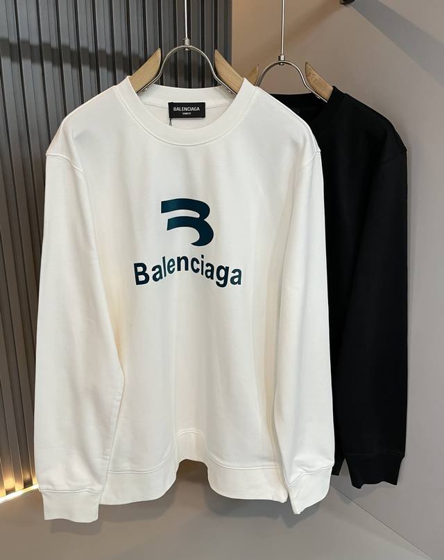 Balencia*Paris*2025 Autumn/Winter Newest Versatile Sweatshirt, unisex classic lo
