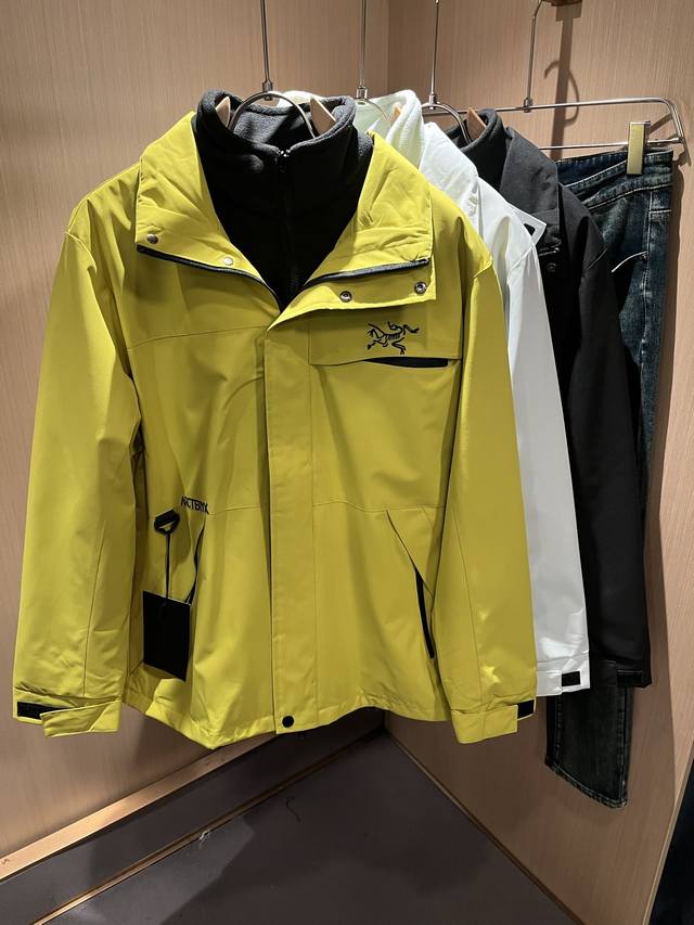 Arcter*X Two-Piece Set! 2025 Autumn/Winter New Men's Windbreaker Jacket, Fleece