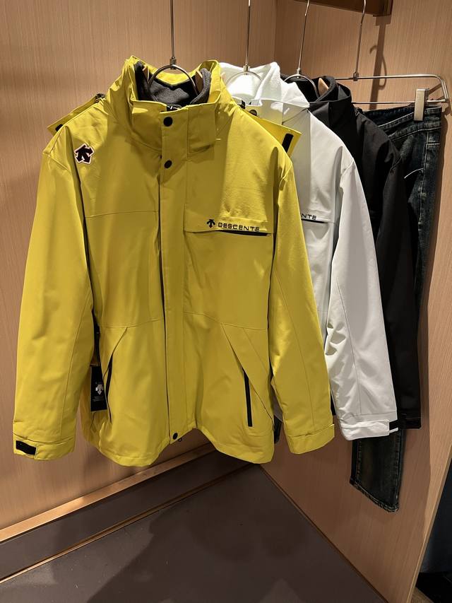 Descente Two-Piece Set! 2025 Autumn/Winter New Unisex Jacket. A professional spo