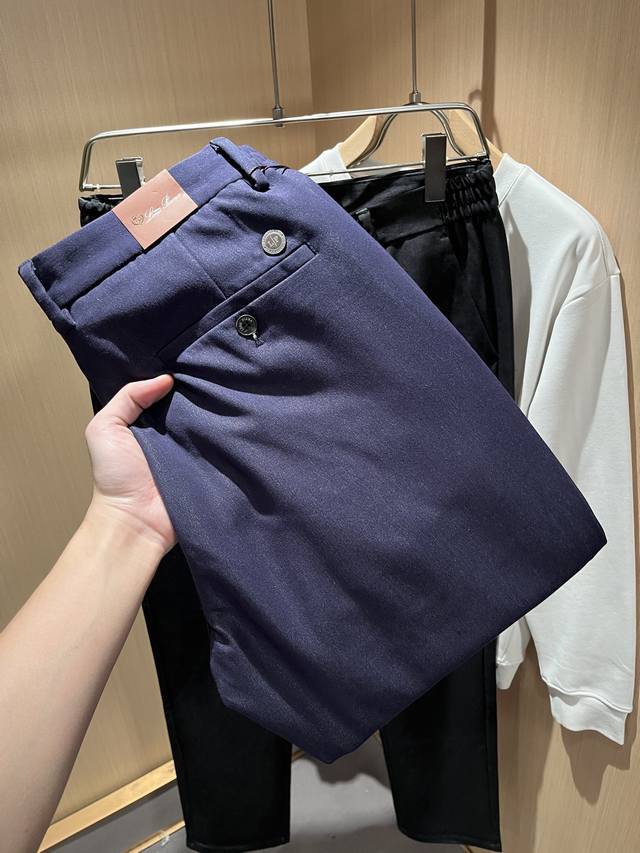 Loro Piana 2025 Autumn/Winter New Men's Casual Pants, latest trade order, all in