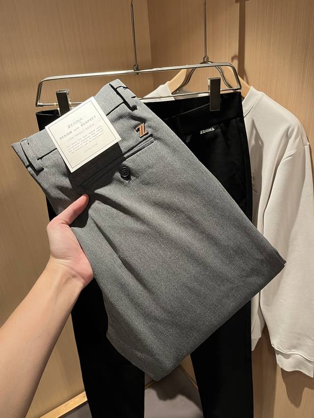 Ermenegildo Zegna 2025 Fall/Winter New Men's Casual Trousers, the final batch fr