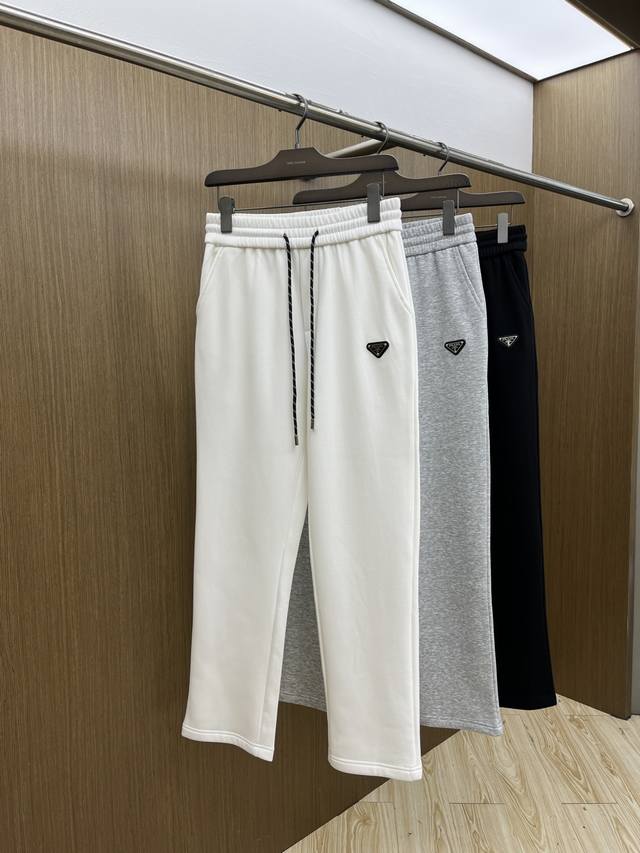 Autumn/Winter Fleece-Lined Pants PD 2540Ss New Autumn/Winter Casual Pants, Stra