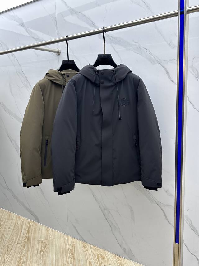 Moncler 2025 Autumn/Winter New Hooded Down Jacket, Original Custom-Made, All Imp