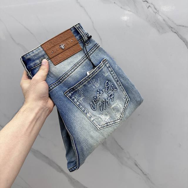 Dior*Dior High-End Custom-Made, 2025 Early Spring Newest Jeans - Available Now!