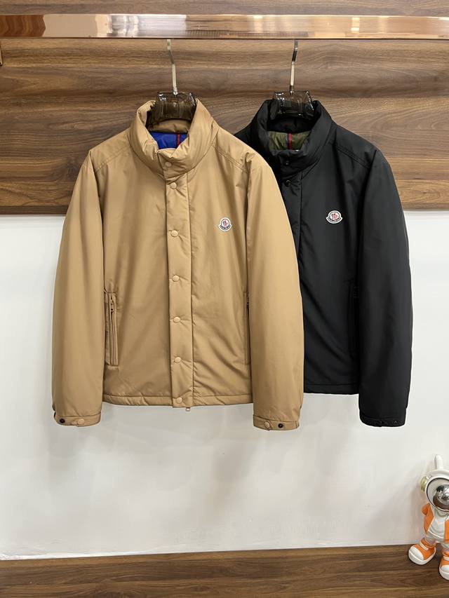 Featured Moncler 2025 latest fashion designer down jacket, Moncler stand-collar