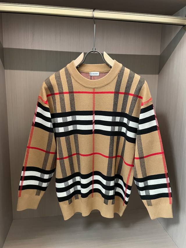 Bur 2025 Fall/Winter Newest Collection Sweater, 1:1 Top-Tier Replica from Offici