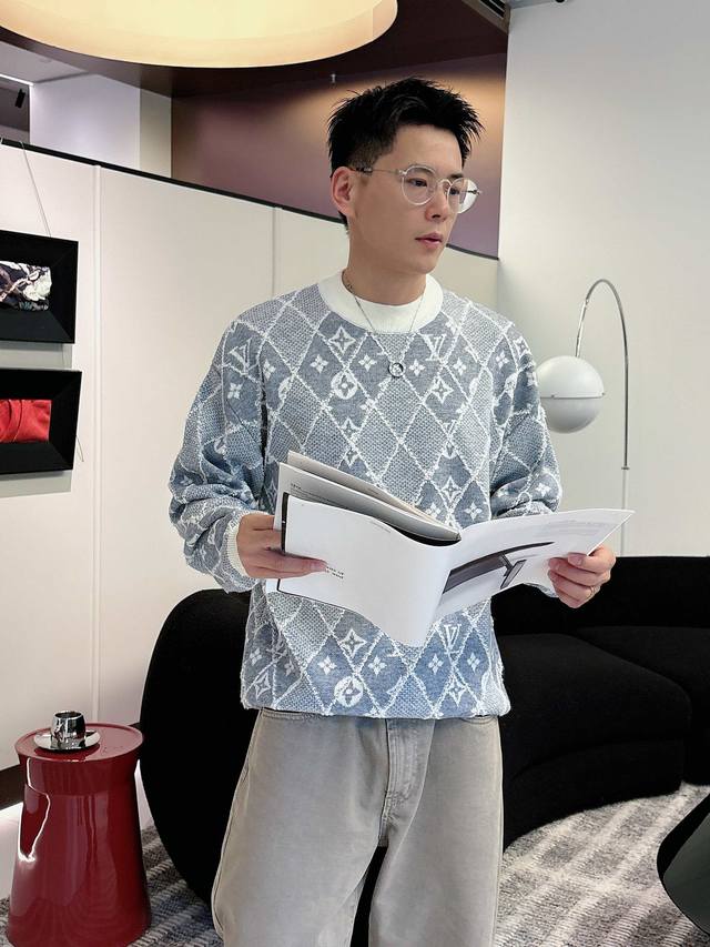 Lv 2025 Sweater, the latest 2025 Autumn/Winter collection, top-quality 1:1 repli